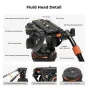 K&F Concept KF09.147V1 VA3+BV10 Professional Video Tripod