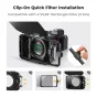 K&F Concept Matte Box Kit 5pcs Adapter Rings 67-95mm ND8 Фильтр