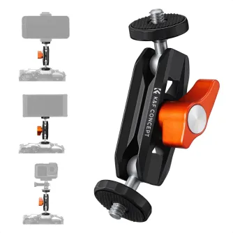 K&F Concept MS48 Dual Ball Heads Magic Arm