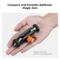 K&F Concept MS48 Dual Ball Heads Magic Arm