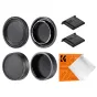 K&F Concept Nikon F-mount Cap Kit - 7-piece accessory kit for Nikon F-mount 