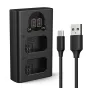K&F CONCEPT NP-BX1 Двойное LED Дисплей Зарядное Устройство