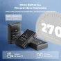 K&F Concept Nikon EN-EL14 Akumulators 1050mAh 3-Pack Lādētājs