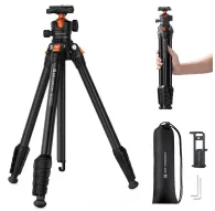 K&F Concept O235A1+BH-40 Lightweight Compact Camera TripodK&F Concept O235A1+BH-40 Lightweight Compact Camera Tripod
