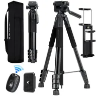 K&F Concept S254A3+BV0 Tripod - Lightweight, adjustable from 19 to 68 cm, supports K&F Concept S254A3+BV0 Tripod - Lightweight, adjustable from 19 to 68 cm, supports 