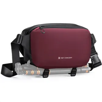 K&F Concept Sling Bag 10L Urban Wander 01 Red