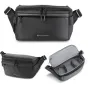 K&F Concept Sling Bag 10L Urban Wander 13 Black