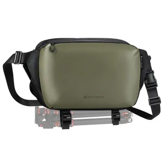 K&F Concept Sling Bag 12L Urban Wander 01 Зеленый