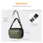 K&F Concept Sling Bag 12L Urban Wander 01 Green