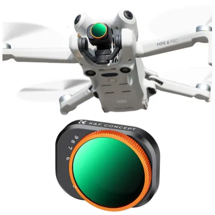 K&F Concept Mainīgais ND filtrs ND32-512