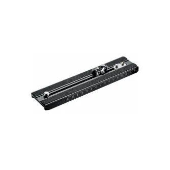 Manfrotto Long Pro Video Camera Plate - 140mm balance range, laser engraved 