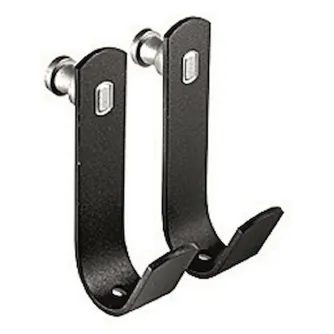 Manfrotto Mini U Hooks - Black aluminum U-hooks for Mini Clamp 171, 40 mm width