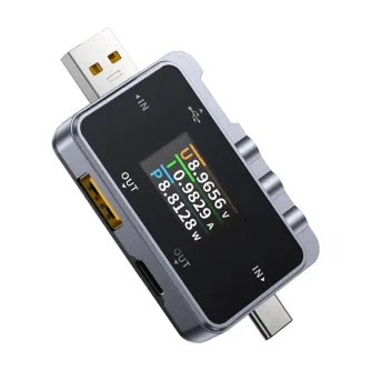 FNIRSI FNAC-28 USB-C USB-A 2-in-1 Testeris