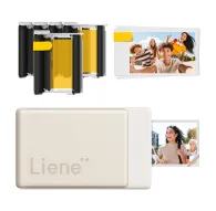 Liene Pearl N200 Pro Portable Photo Printer Kit GoldLiene Pearl N200 Pro Portable Photo Printer Kit Gold