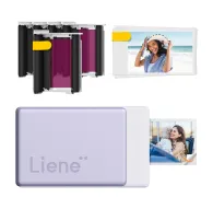Liene Pearl N200 Pro Portatīvais Foto Printeris PurpursLiene Pearl N200 Pro Portatīvais Foto Printeris Purpurs