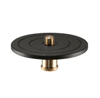 Manfrotto 358 Survey Top Plate - 500g aluminum/brass adapter with 5/8-11 threadManfrotto 358 Survey Top Plate - 500g aluminum/brass adapter with 5/8-11 thread