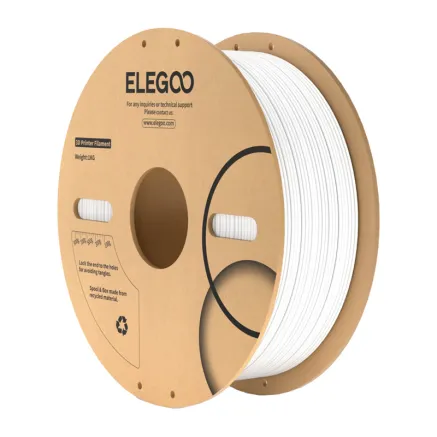 ELEGOO ABS filaments balts