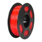 Anycubic TPU филамент прозрачный красный 1 кг