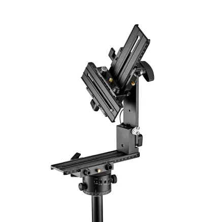 Manfrotto MHPANOVR - 360 panoramic head, 4 kg payload, dual sliding plates