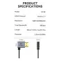 PortKeys 8K HDMI cable A to A 0.3m