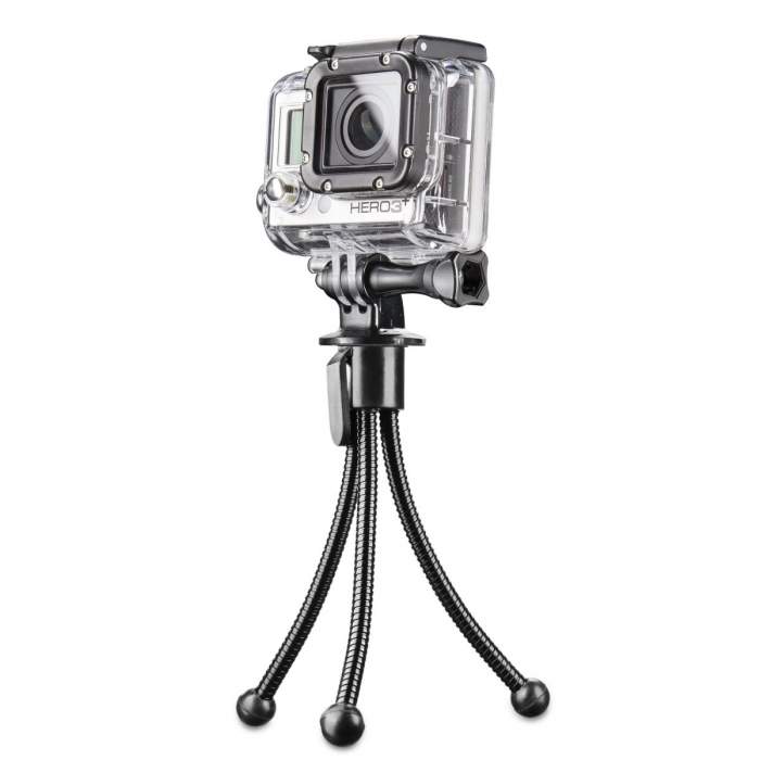Sporta kameru aksesuāri - mantona Mini tripod Flexible GoPro Set 20524 - ātri pasūtīt no ražotāja