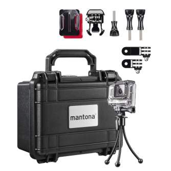 Sporta kameru aksesuāri - mantona suitcase S storage Set I for GoPro 20526 - ātri pasūtīt no ražotāja
