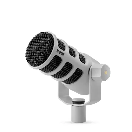 Rode PodMic USB White - Dynamic microphone with XLR and USB outputs