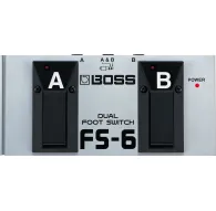 Roland BOSS FS-6 - Divi pedāļu slēdži ar virzīto un mirkļa opcijāmRoland BOSS FS-6 - Divi pedāļu slēdži ar virzīto un mirkļa opcijām