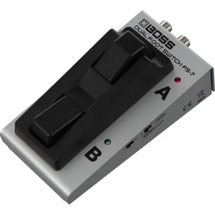 Roland BOSS FS-7 - Compact dual footswitch for effect pedals, 9V power