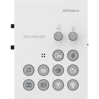 Roland GOLIVECAST - Straumēšanas studija viedtālruņiem ar mediju rīkiem