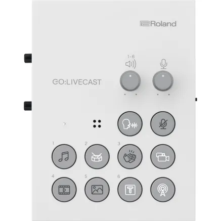 Roland GOLIVECAST - Streaming studio for smartphones with media tools