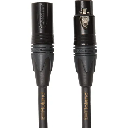 Roland RMC-G10 - Balanced mic cable with Neutrik XLR connectors, 10 ft.