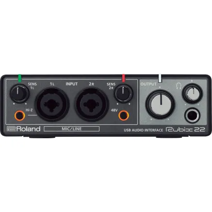 Roland RUBIX22 - 2-in/2-out USB аудиоинтерфейс, 24-bit/192kHz