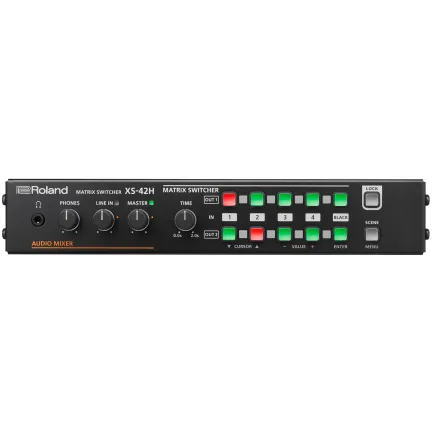 Roland XS-42H - HDMI switcher for meetings, connects up to 4 devices