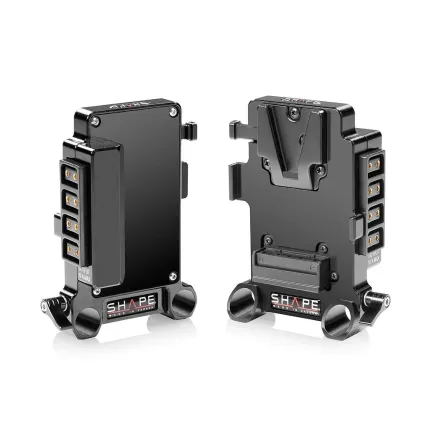 Shape Multi D-Tap V-Mount Plate 15mm LWS Rod Mount