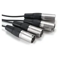 Saramonic SR-C2026 3.5mm TRRRS Male uz 4x XLR dalītājsSaramonic SR-C2026 3.5mm TRRRS Male uz 4x XLR dalītājs