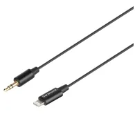 Saramonic SR-C2000 3.5mm TRS male uz Lightning adapterisSaramonic SR-C2000 3.5mm TRS male uz Lightning adapteris