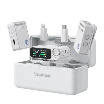 Saramonic Ultra White 2-канальная беспроводная микрофонная система