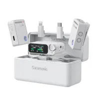 Saramonic Ultra White 2-канальная беспроводная микрофонная системаSaramonic Ultra White 2-канальная беспроводная микрофонная система