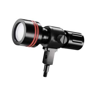 Accessories for Action Cameras - walimex pro LED Scuuba lamp holder ALU 1/4 inch - quick order from manufacturer