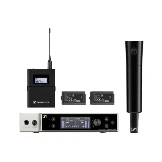 Sennheiser ew-DX SK/SKM dual wireless system - handheld and pocket transmitters