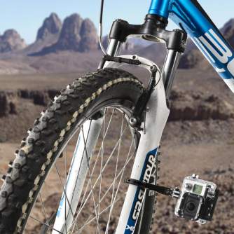 Sporta kameru aksesuāri - mantona bicycle fastening Maxi for GoPro 20549 - ātri pasūtīt no ražotāja