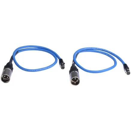 Sound Devices XL-2 - TA3-F to XLR-M cable, 25-inch, package of two