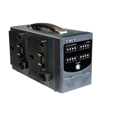 Swit D-3004A 4ch Simultānais Lādētājs Gold-mount
