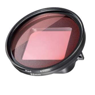 Accessories for Action Cameras - mantona filter red 52mm Ш for GoPro Hero 3+ / 4 - quick order from manufacturer