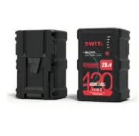 Swit HB-C420S 420Wh 28V V-Mount akumulatorsSwit HB-C420S 420Wh 28V V-Mount akumulators