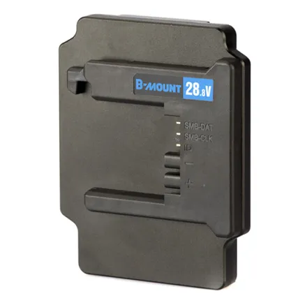KA-S21B B-mount battery plate for V-mount devices/cameras, 28.8V, High Load
