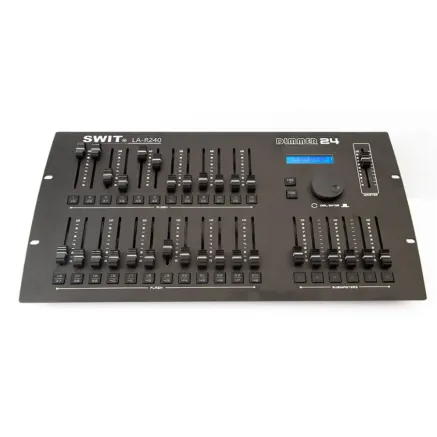 Swit LA-R240 24-kanālu kaskādēts DMX gaismas konsoles