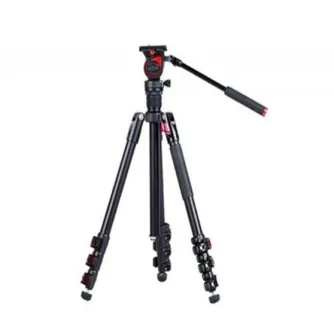 Swit MUF50 Алюминиевый Штатив для Камеры KIT с TH50 Жидголовкой