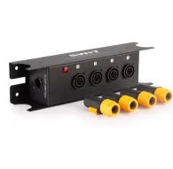 Swit PA-J416 1-to-4 jaudas sadales kasteSwit PA-J416 1-to-4 jaudas sadales kaste